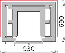 Дровяная печь TULIKIVI TLU2000/92