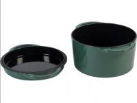 картинка Духовка голландская круглая с крышкой  4.0л (Green Dutch Oven Round) от интернет-магазина Европейские камины