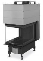 Каминная топка ROMOTOP HEAT U 3G L 50.52.70.25 (HU3LF 21) Черный комплект шамота — заказать онлайн