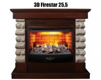 картинка Arizona 25,5 AO-257 с очагом 3D Firestar 25.5 от интернет-магазина Европейские камины