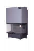 Дельта 1000КB три стекла черный шамот