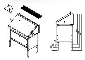 Печь электрическая EOS Invisio-Mini 4,5кВт