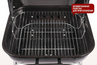Угольный гриль Start Grill CUBE квадратный — внешний вид и особенности модели