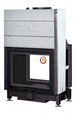 Каминная топка Экокамин Вега 800TВ туннельная черный шамот — купить с доставкой