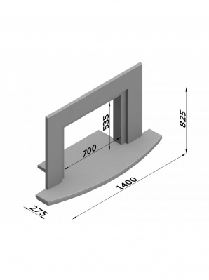 Каминная облицовка GLIVI Леон