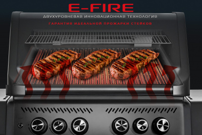 Газовый гриль Start Grill CHIMERA ELITE 4+2 горелки и решетка из нерж.стали — купить с доставкой и консультацией