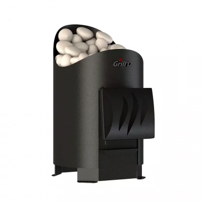 Печь дровяная для бани и сауны GRILL'D Aurora Mini Short дровяная
