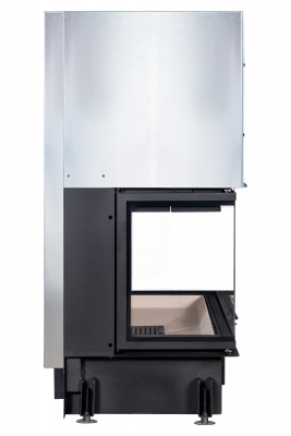 Каминная топка Экокамин Дельта 1200 три стекла принтинг