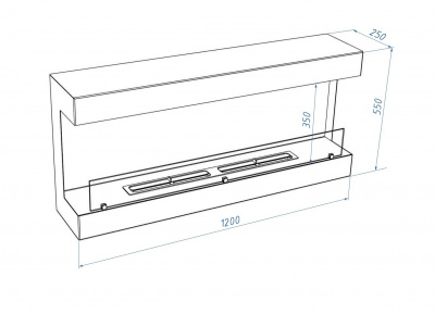 Биокамин Electrolux Биокамин BFP/W-120 Silver