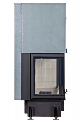 Каминная топка Экокамин Дельта 1000L два стекла левая принтинг — купить с доставкой