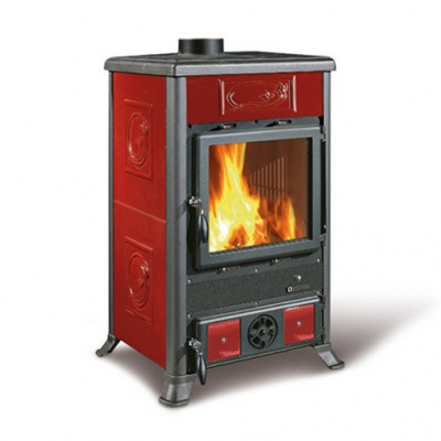 Дровяная печь La NORDICA Rossella R1 Bll Liberty Bordeaux (Бордовый)