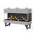  Airtone GASSI ETG-1200TH3SFW автоматический трехсторонний газовый (горение объемное) — выбрать стильный вариант для интерьера