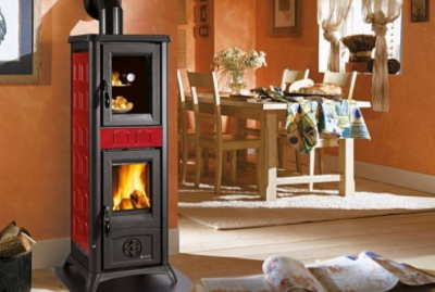 Печь La NORDICA Печь GEMMA FORNO 165 CERAMICA ELEGANCE BORDEAUX (бордовый) 