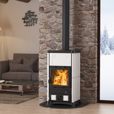 Дровяная печь La NORDICA Fedora Bianco Infinity (Белый)