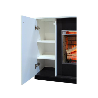 Портал для электрокамина INTER-FLAME Джанго под очаг Antares 13-23 белый